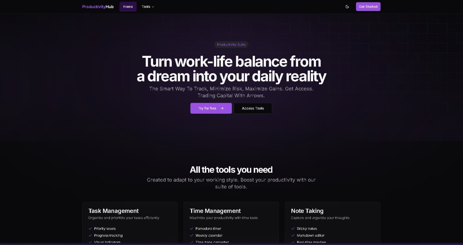 Productivity Hub